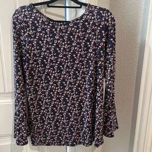 Floral maternity top